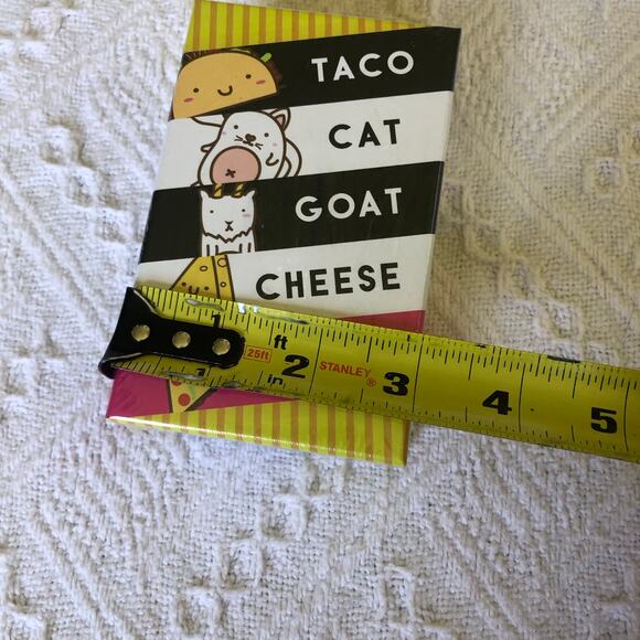 Taco Cat Goat Cheese Pizza card game NEW sealed ages 8+ 3–8 players 2017 - Picture 6 of 6